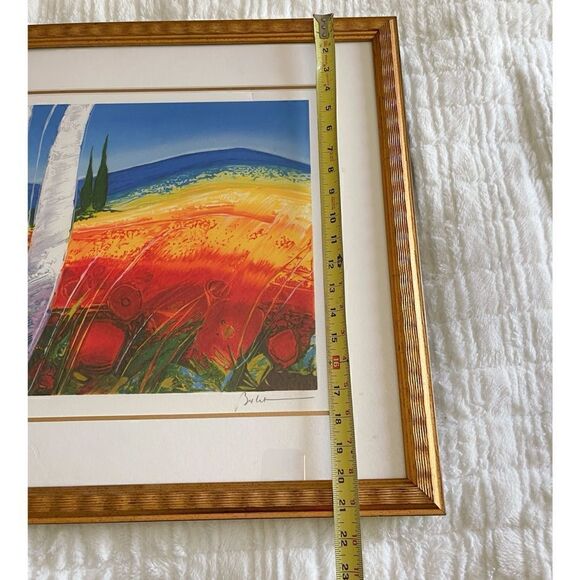 Emile Bellet Symphonie Champetre Print Art Signed & Numbered Matted Framed - Picture 2 of 5